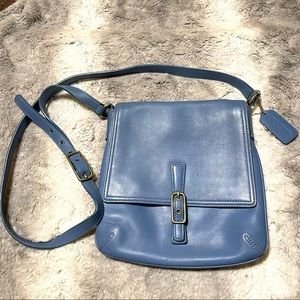 Coach Soft Butter Crossbody Purse in Blue